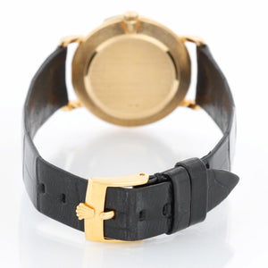 Rolex Cellini Classic 18k Yellow Gold Men's Watch 5112 White Jubilee Roman Dial