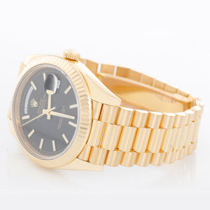 Rolex Day-Date 40 President 18k Yellow Gold Men's 40mm Watch 228238