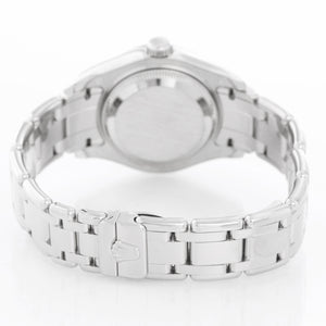 Rolex Ladies Pearlmaster 18k White Gold Watch 80299 Silver Diamond Dial