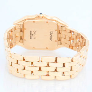 Cartier Jumbo Panther 18k Yellow Gold Men's Quartz Watch with Date