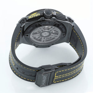 Hublot Big Bang Ferrari Ceramic Carbon Fiber Chronograph Watch 401.CQ.0129.VR