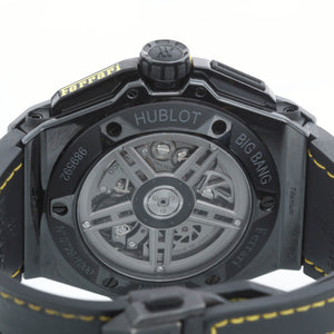 Hublot Big Bang Ferrari Ceramic Carbon Fiber Chronograph Watch 401.CQ.0129.VR