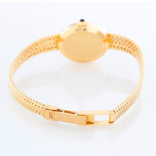 Vintage Ladies 18k Yellow Gold Bucherer Watch