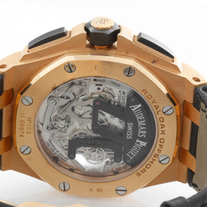 Audemars Piguet Royal Oak Offshore Tourbillon Rose Gold Mens Watch