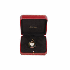 Cartier Fine Gold and Blood Stone Pocket Watch
