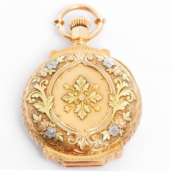 Extremely Rare, Large & Heavy Swiss Full Box Hinge Pocket Watch