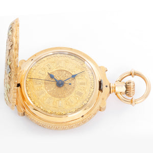 Extremely Rare, Large & Heavy Swiss Full Box Hinge Pocket Watch