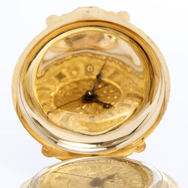 Extremely Rare, Large & Heavy Swiss Full Box Hinge Pocket Watch