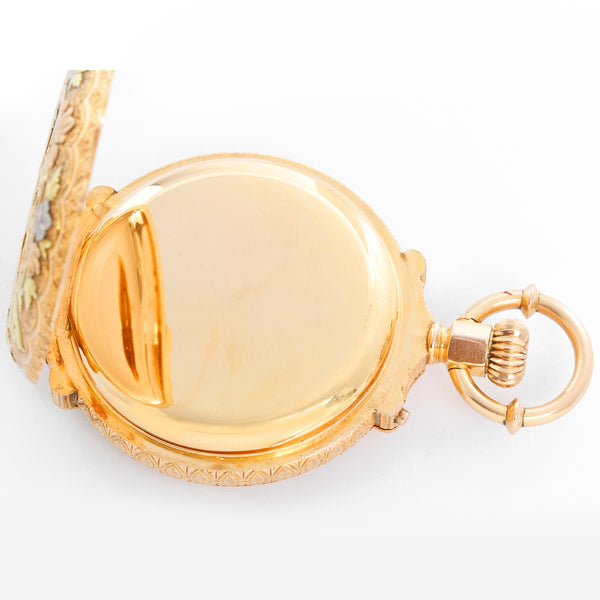 Extremely Rare, Large & Heavy Swiss Full Box Hinge Pocket Watch