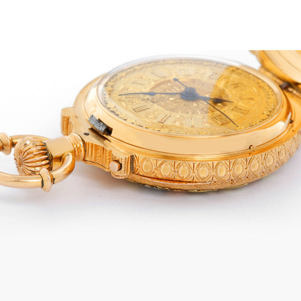 Extremely Rare, Large & Heavy Swiss Full Box Hinge Pocket Watch