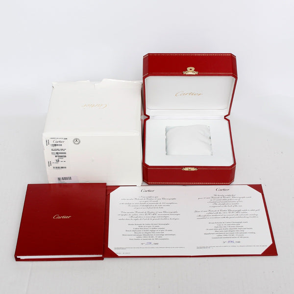 Cartier Rotonde De Cartier Limited Edition White Gold Ref 3769 Watch