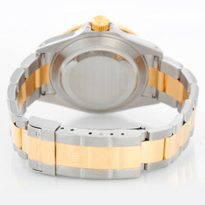 Rolex Submariner 2-Tone Steel & Gold Men's Watch Gold thru Buckle 16613