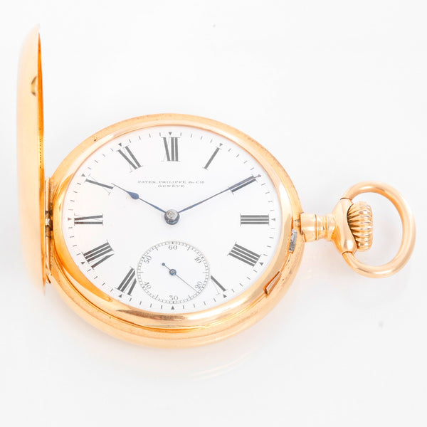 Patek Philippe 18K Yellow Gold Hunter Case Pocket Watch