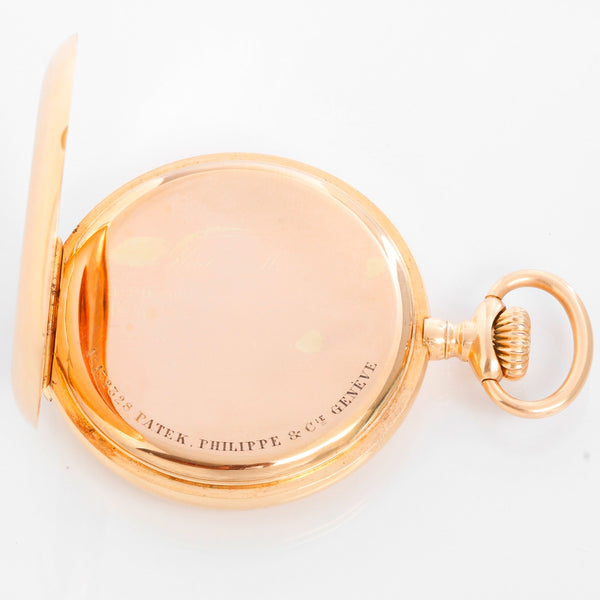 Patek Philippe 18K Yellow Gold Hunter Case Pocket Watch
