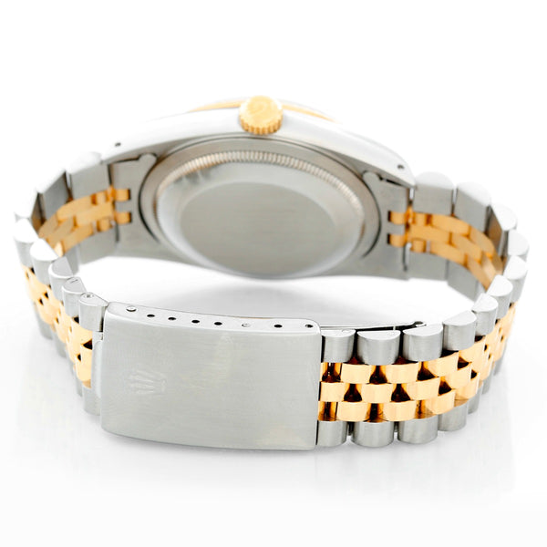 Rolex Datejust Men's 2-Tone Watch Steel & 18k Gold 16013