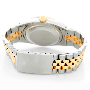 Men's 16013 Steel & Gold Rolex Datejust 2-Tone Watch