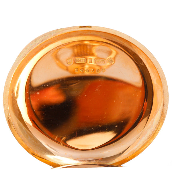 Patek Philippe 18K Yellow Gold Hunter Case Pocket Watch