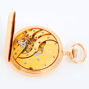 Patek Philippe 18K Yellow Gold Hunter Case Pocket Watch