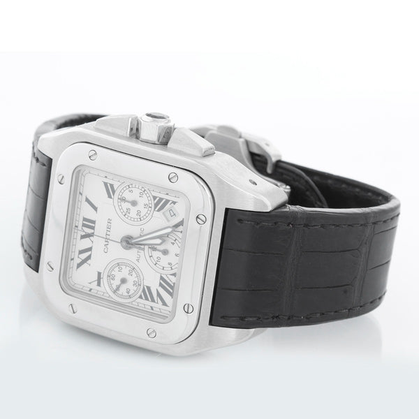 Cartier Santos 100 XL  Chronograph Men's Watch 2740