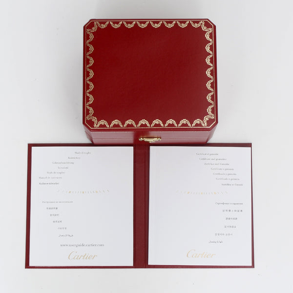 Cartier Ballon Bleu 44mm Stainless Steel Silver Chronograph Automatic W6920076