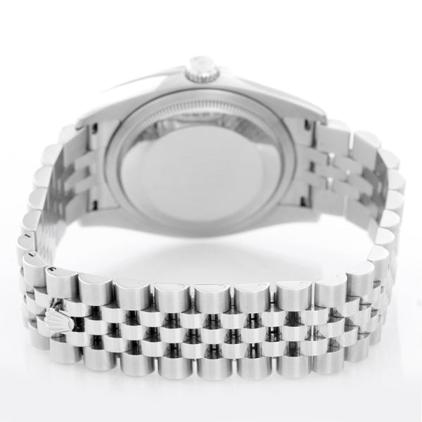 Rolex Datejust Men's Steel Watch White Dial 116234