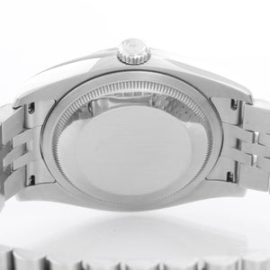 Rolex Datejust Men's Steel Watch White Dial 116234
