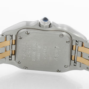 Cartier Panther Ladies 2-Tone 2-Row Steel & Gold Watch W25029B6