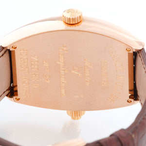 Franck Muller Secret Hours 18K Rose Gold Watch