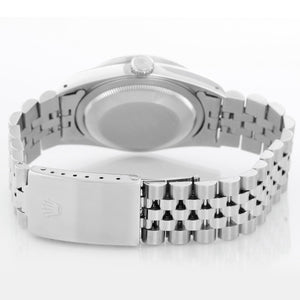 Rolex Datejust Men's Stainless Steel Blue Jubilee Watch 16220