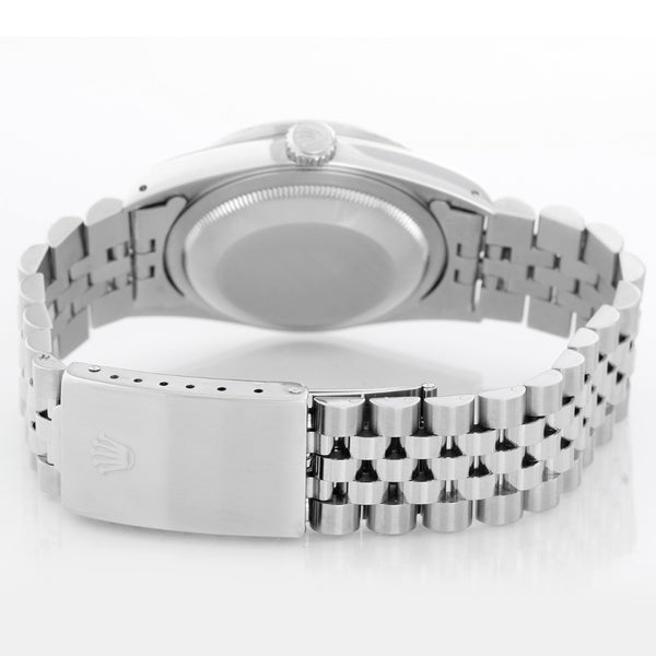 Rolex Datejust Men's Stainless Steel Blue Jubilee Watch 16220