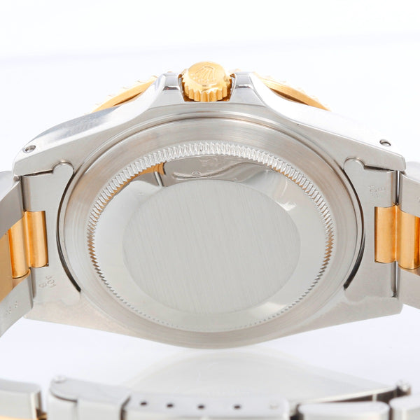 Rolex GMT - Master II Champagne Serti Diamond Ruby 16713