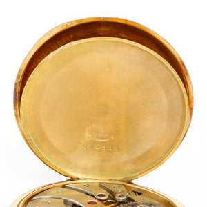 Patek Philippe 18K Yellow  Gold Pocket Watch