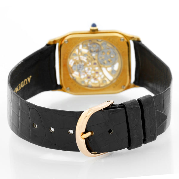 Very Rare Audemars Piguet 18K Yellow gold Openworked Watch Ref 4386