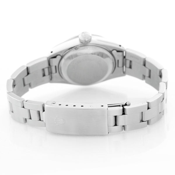 Ladies Rolex Date Watch 69160 White Roman Dial