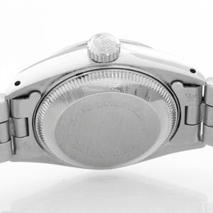 Ladies Rolex Date Watch 69160 White Roman Dial