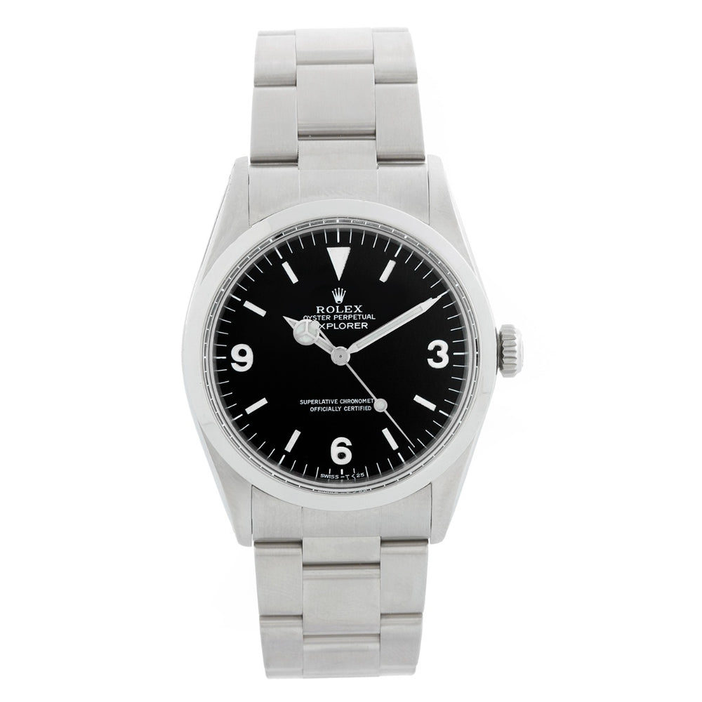 Vintage Rolex Explorer Men's Steel Watch 1016 with 47 Pages of  Documentation