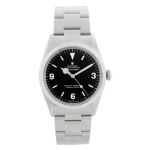 Vintage Rolex Explorer Men's Steel Watch 1016 with 47 Pages of  Documentation