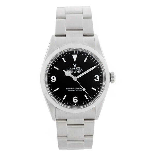 Vintage Rolex Explorer Men's Steel Watch 1016 with 47 Pages of  Documentation