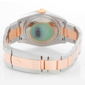 Rolex 2-Tone Turnograph Men's Steel & Rose Gold Watch 116261