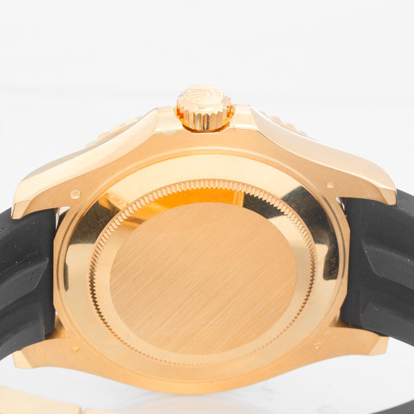Rolex Yacht-Master Oysterflex 18k Yellow Gold Men's Watch 226658