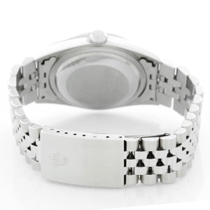 Men's Rolex Datejust Watch 16200 Salmon Dial