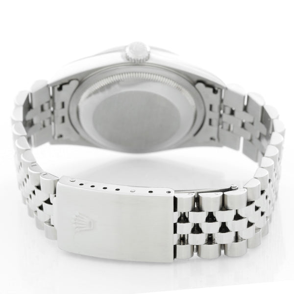 Men's Rolex Datejust Watch 16200 Salmon Dial