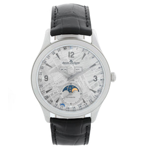 Jaeger-LeCoultre Master Calendar Men's Meteorite Stainless Steel Watch Q1558421 176.8.12.S