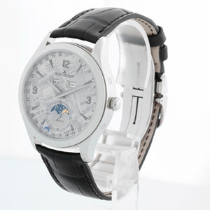 Jaeger-LeCoultre Master Calendar Men's Meteorite Stainless Steel Watch Q1558421 176.8.12.S