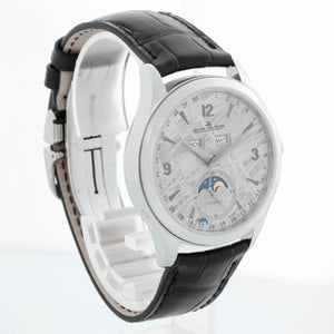 Jaeger-LeCoultre Master Calendar Men's Meteorite Stainless Steel Watch Q1558421 176.8.12.S
