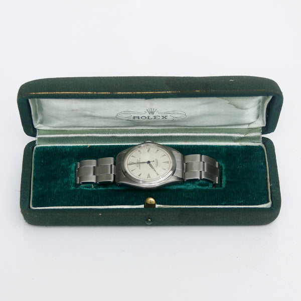 Vintage Rolex Oyster Perpetual Stainless Steel Men's Watch Ref. 6084