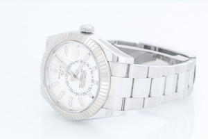 Rolex Sky-Dweller Stainless Steel White Dial 326934