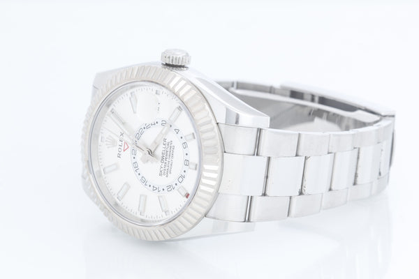Rolex Sky-Dweller Stainless Steel White Dial 326934