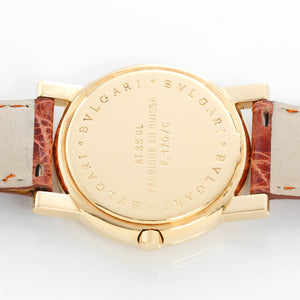 Bulgari Anfiteatro 18K Yellow Gold Watch AT35GLD