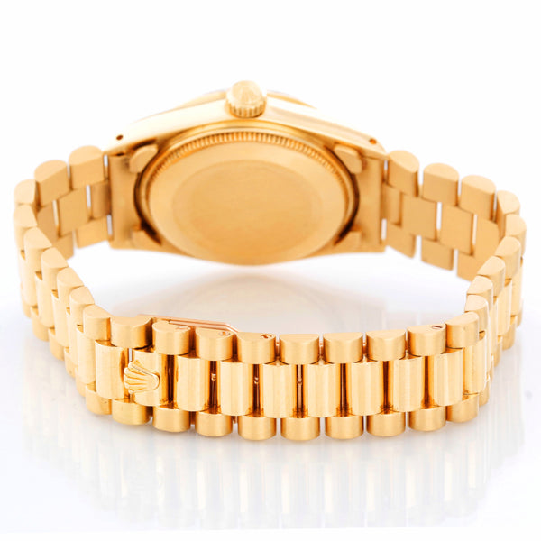 Rolex President Midsize 18K Yellow Gold Watch 6827